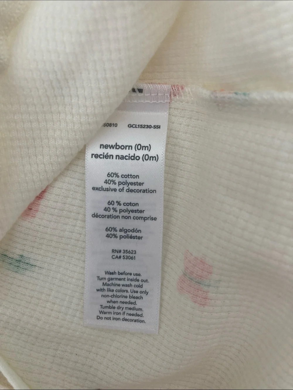 Just One You By Carters soft cream